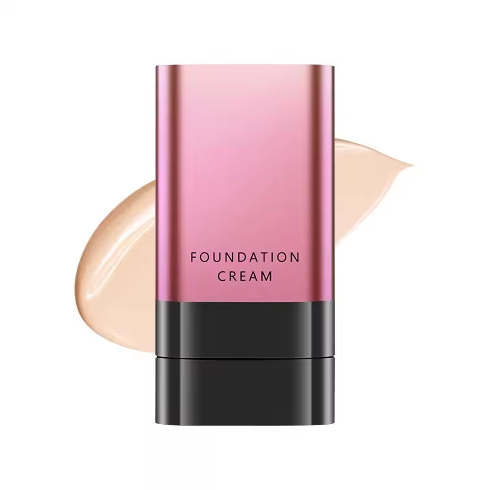 Phantom Bear 2 In 1 Luxury Anti-Wrinkle Foundation Stick With Brush
