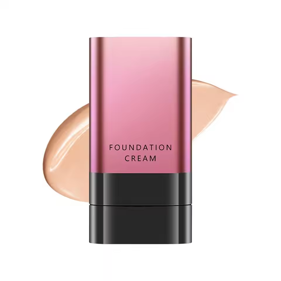 Phantom Bear 2 In 1 Luxury Anti-Wrinkle Foundation Stick With Brush