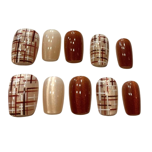 Press On Nails Short Coffin 33