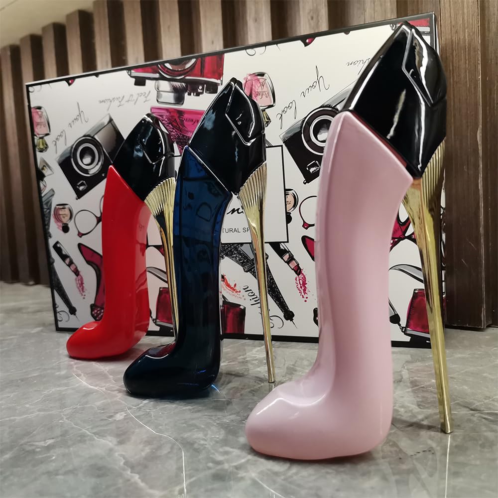 High Heels 3-Piece Set Mini Fragrance Women's Perfume Natural Mild 3*30ml