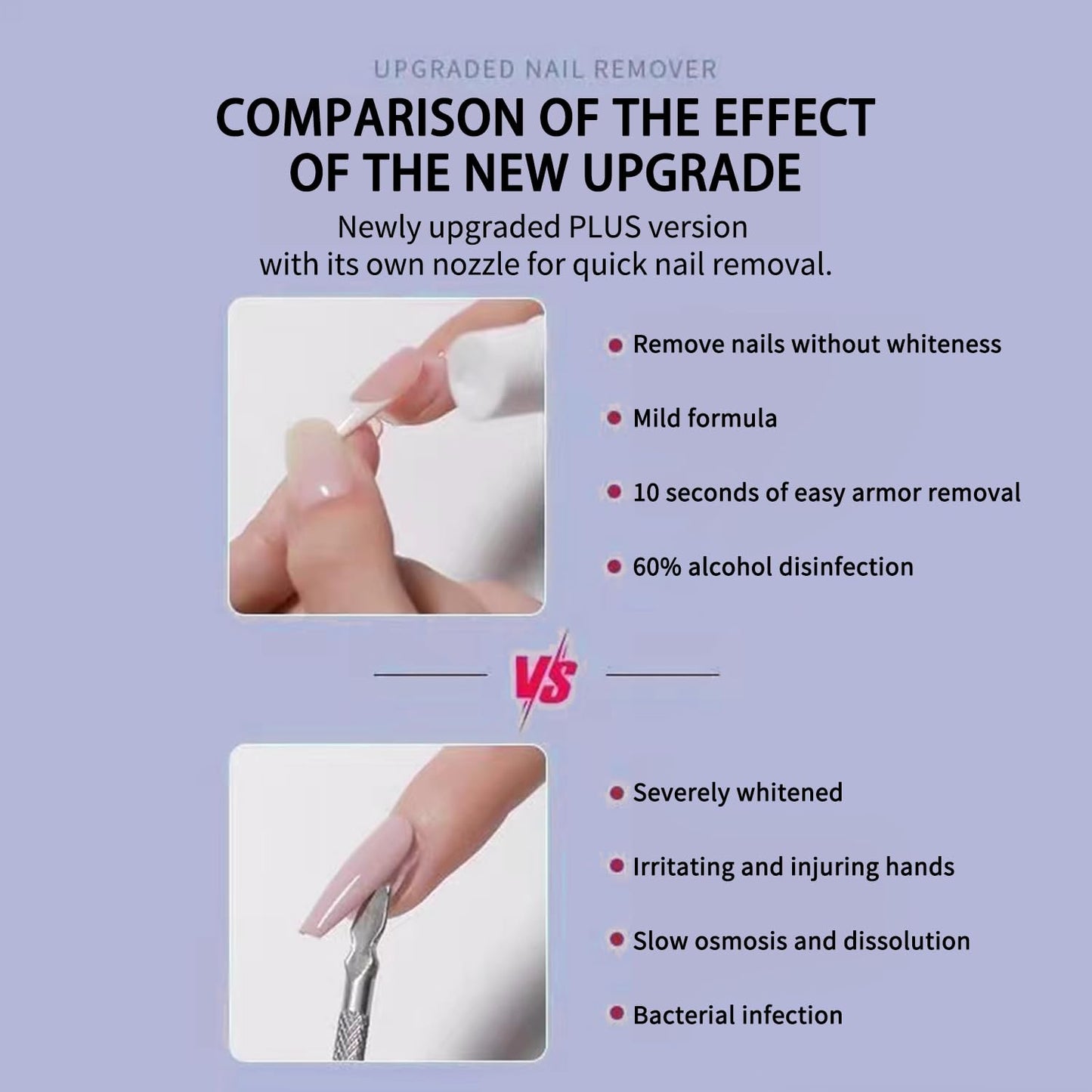 JOKD Armor Remover Water Spray Press On Nail Glue Remover