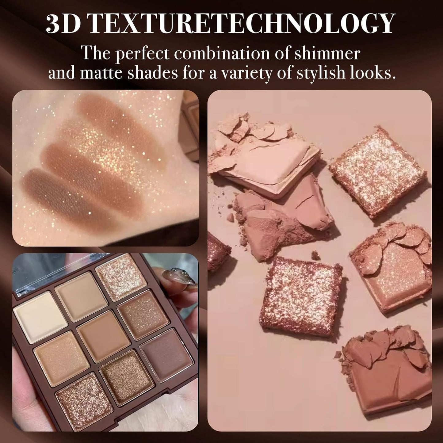 Dikalu Nude 9 Color Eye Shadow Palette 06 For Girls