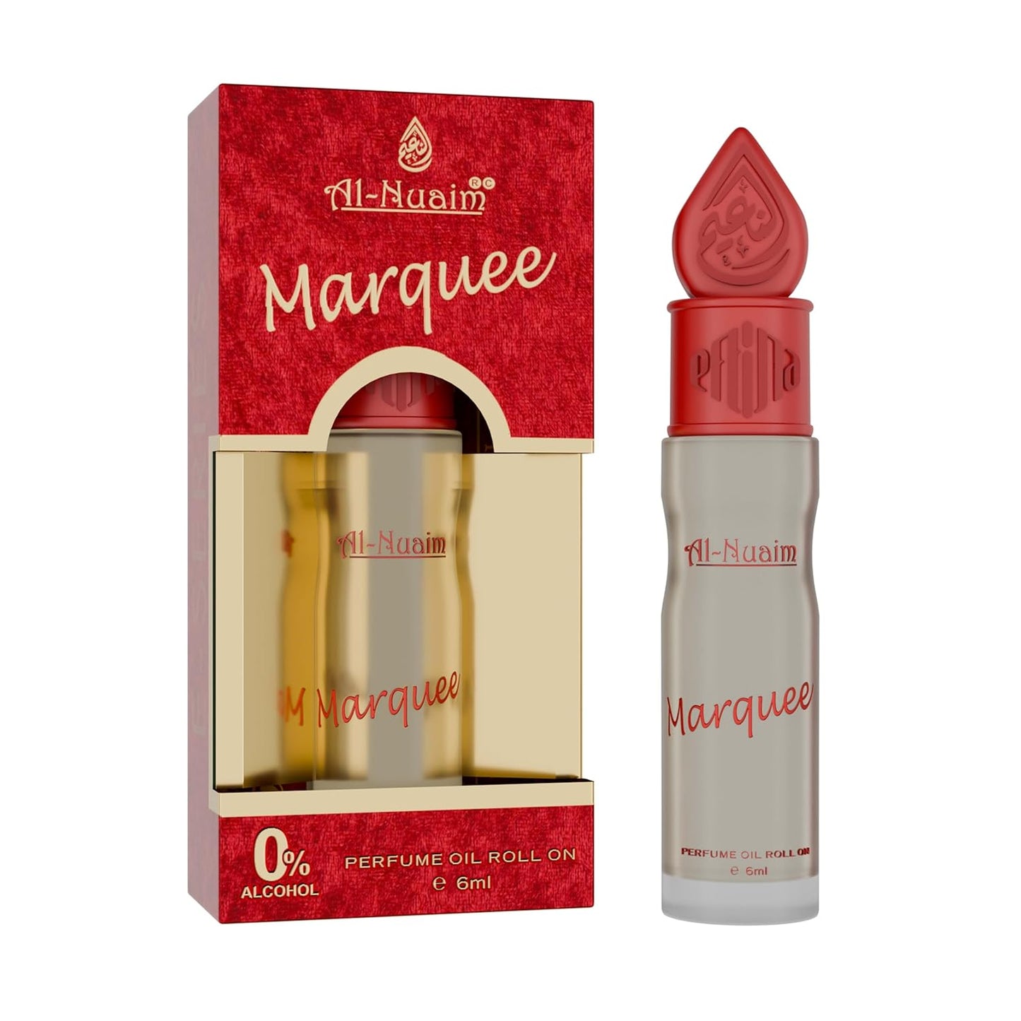 Al-Nuaim® E-Series Attar Roll On Marquee- 6ML | Unisex Attar |