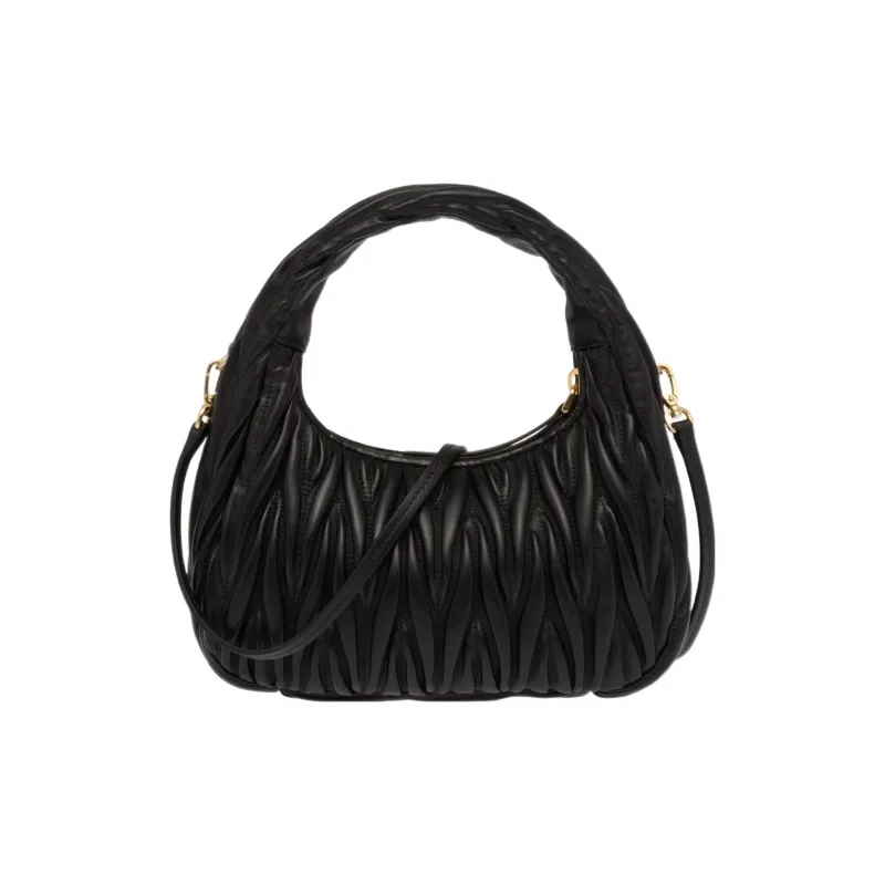 Miu Miu Wander Matelassé Soft Sheepskin Hobo Bag