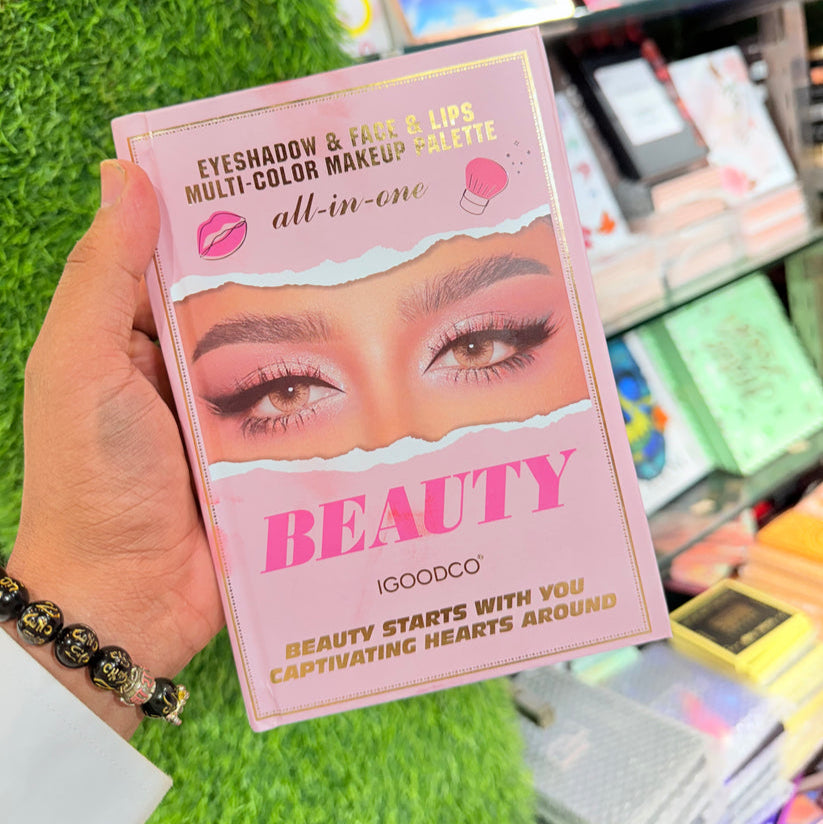 IGOODCO Beauty 55 Color Eye & Face Palette Makeup Book IG3130