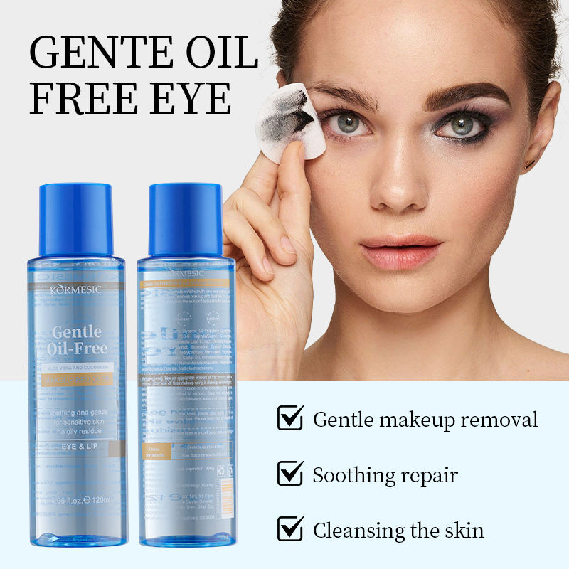 Moisturizing Deep Cleansing Non-irritating Mild Oil-free Eye Lip Makeup Remover 100ml