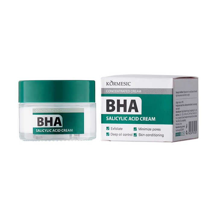 KORMESIC Deep Cleaning Oil Control Anti Acne Exfoliating Brightening BHA Kit