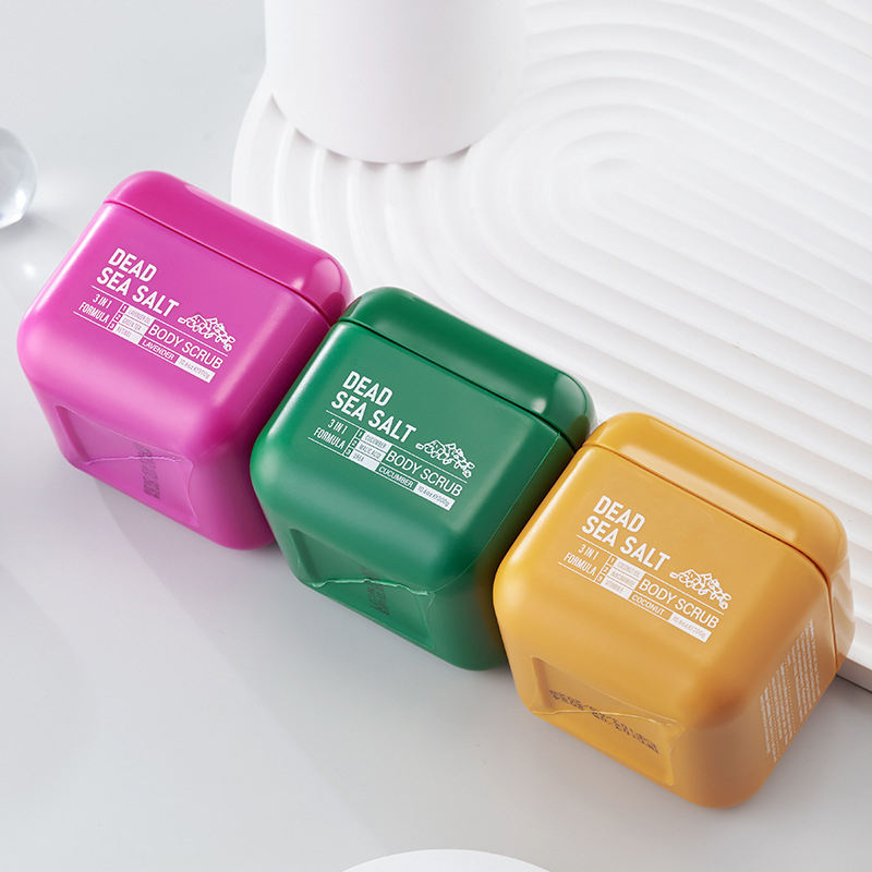 3 in 1 Formula High Quality Body Cleaning Dead Sea Salt Facial Scrub
