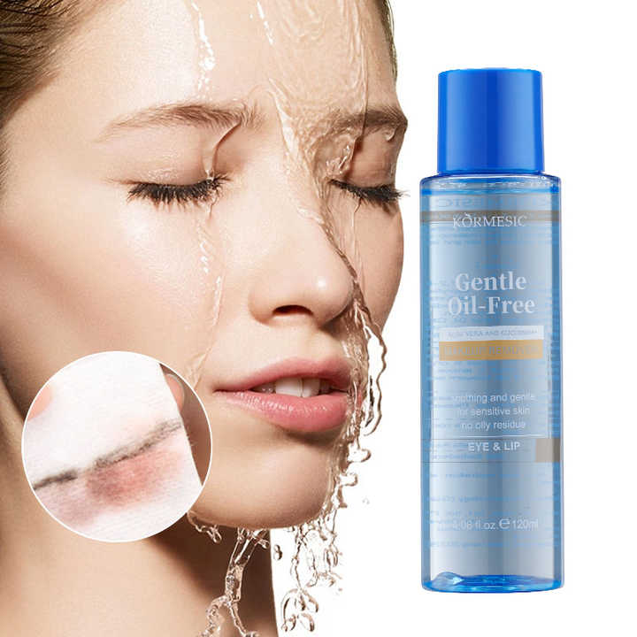 Moisturizing Deep Cleansing Non-irritating Mild Oil-free Eye Lip Makeup Remover 100ml