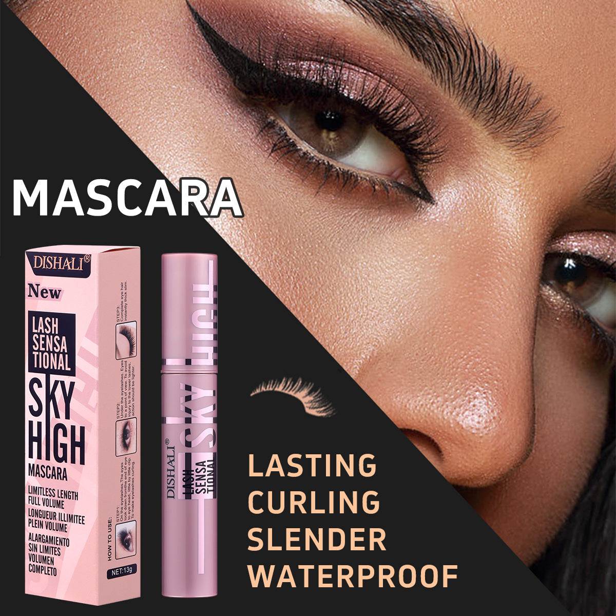 DISHALI Lash Sensational Sky High Mascara
