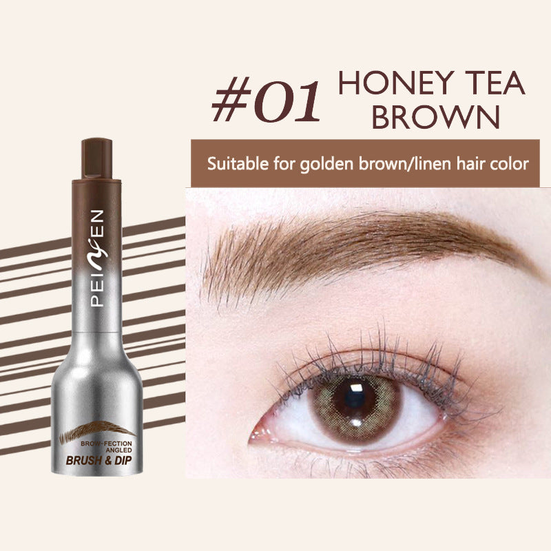 PEINIFEN Brow Fection Angled Brush & Dip Liquid Eyebrow Gel