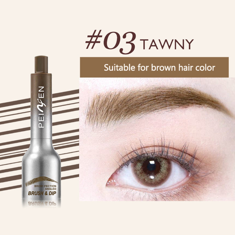 PEINIFEN Brow Fection Angled Brush & Dip Liquid Eyebrow Gel