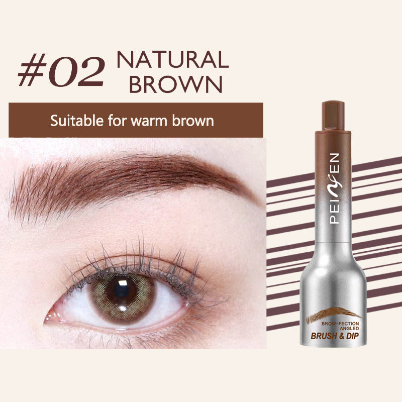 PEINIFEN Brow Fection Angled Brush & Dip Liquid Eyebrow Gel