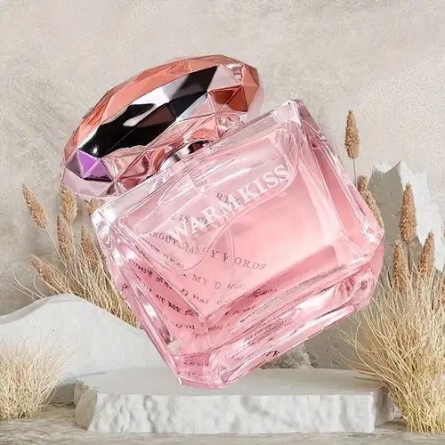 Warm Kiss Crystal Pink Diamond Fresh Floral Fruity 50ml Perfume