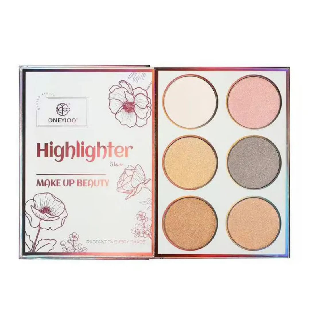 ONEYIOO Solaris 45 Color Eye & Face Palette Makeup Book AZ-206