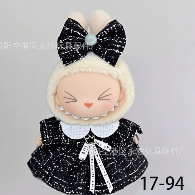 Labubu Doll Clothes Cute Stylish Set