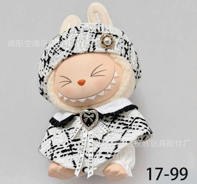 Labubu Doll Clothes Cute Stylish Set