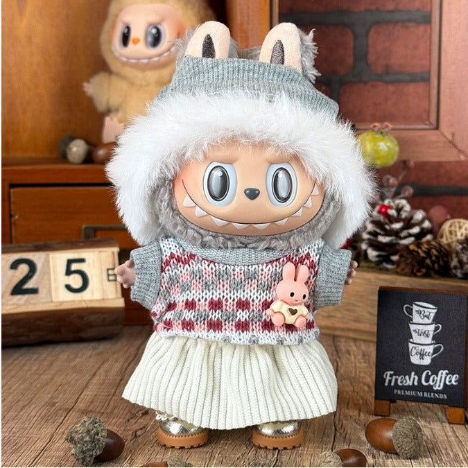 Labubu Doll Clothes Cute Stylish Set