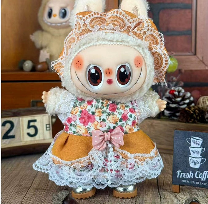 Labubu Doll Clothes Cute Stylish Set