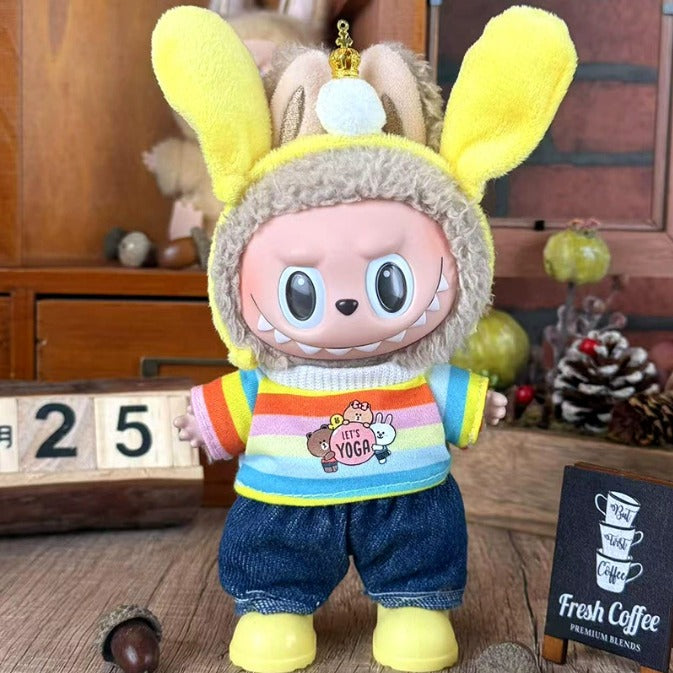 Labubu Doll Clothes Cute Stylish Set