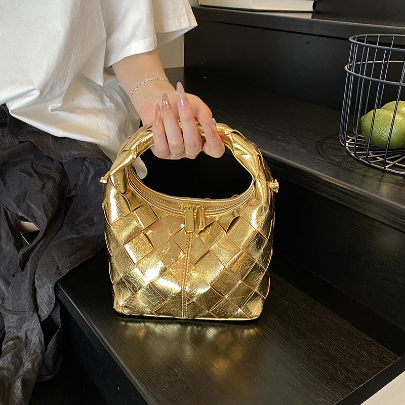 Elegant Urban Women's Woven Handbag