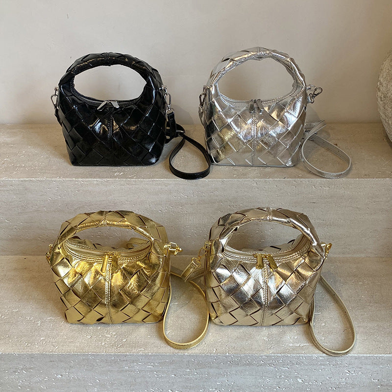 Elegant Urban Women's Woven Handbag