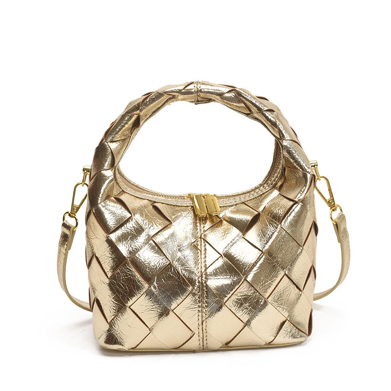 Elegant Urban Women's Woven Handbag