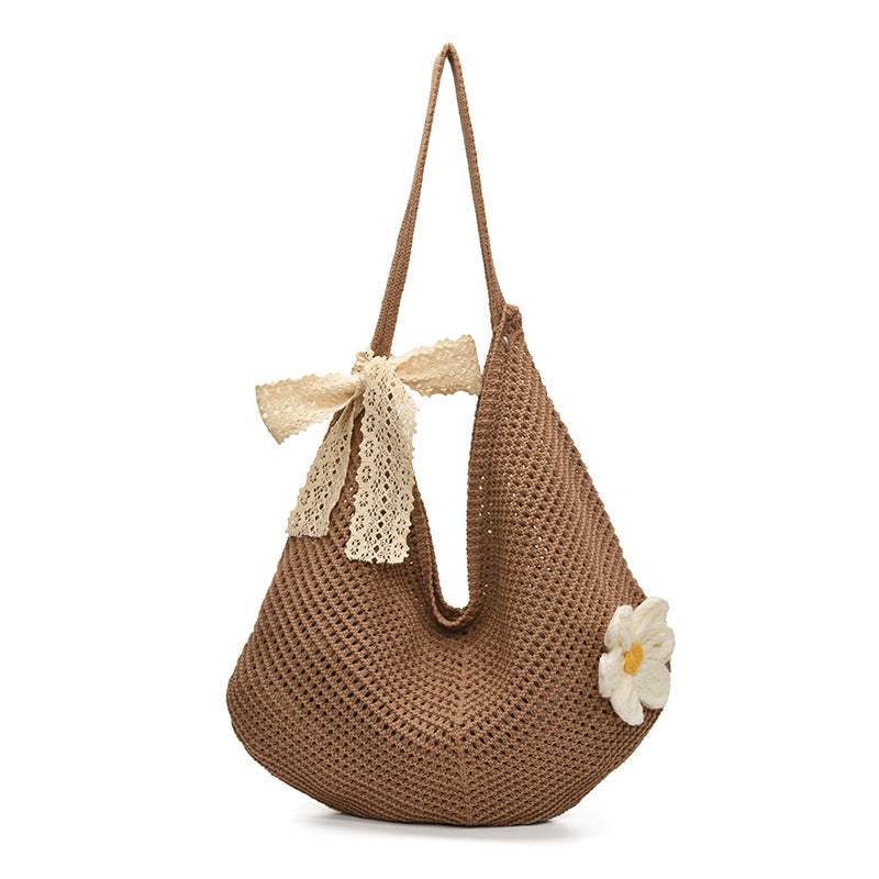 Crochet Handbag Female Large Capacity Totes Bag