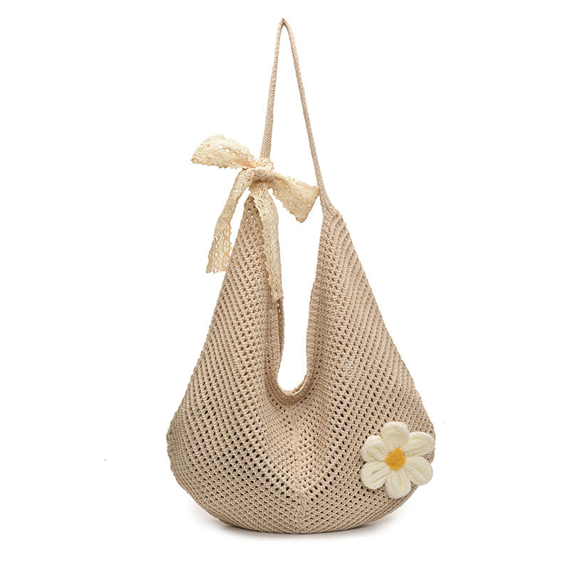 Crochet Handbag Female Large Capacity Totes Bag