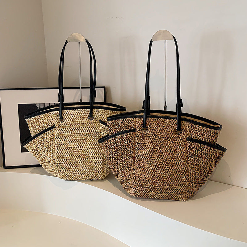 Ladies Seaside Tote Bag Holiday Leisure Beach Bag