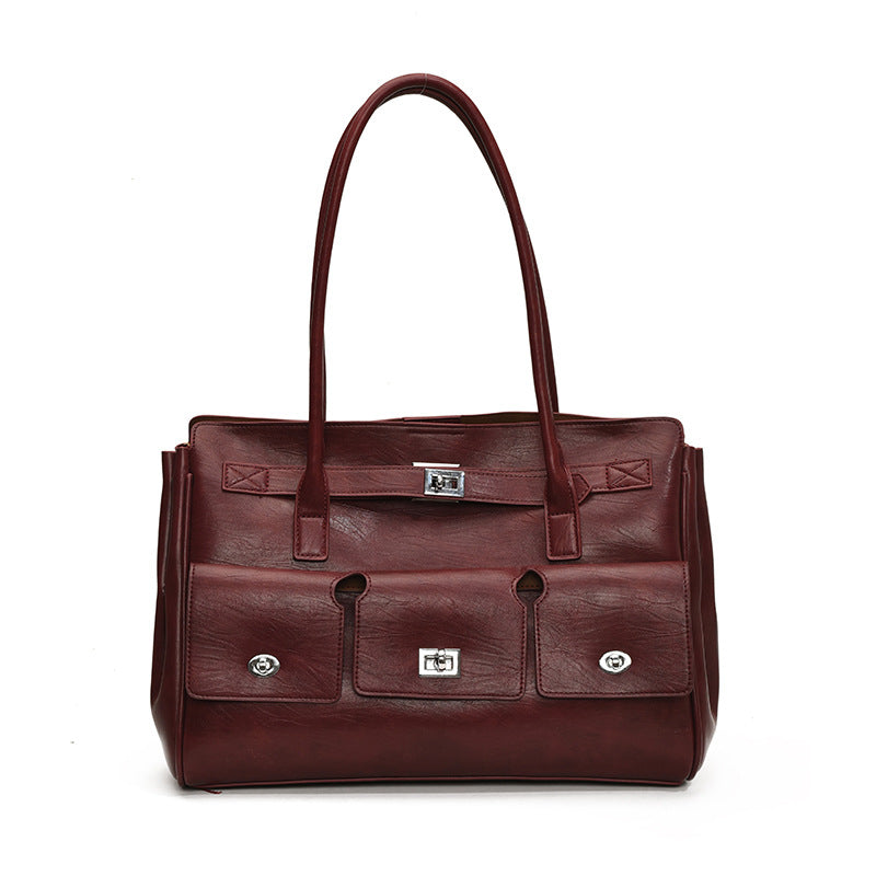 Stylish Design and Durable Craftsmanship Ladies Brown Bag