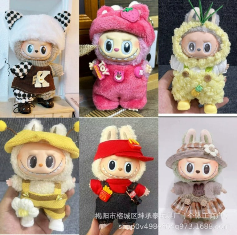 Labubu Doll Clothes Cute Stylish Set