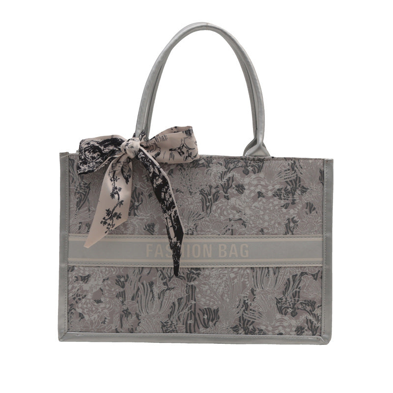 Hilbag Textured Embroidery Portable Stylish Women's Bag
