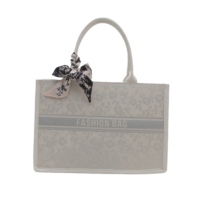 Hilbag Textured Embroidery Portable Stylish Women's Bag
