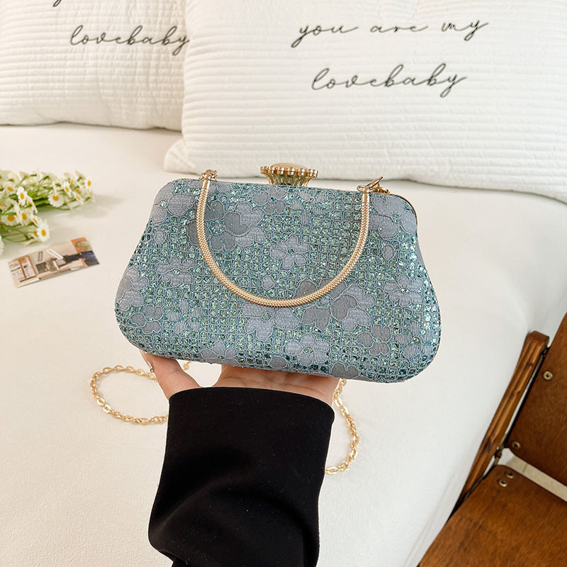 Luxury Banquet Women's Bag New Style Trendy Chain Bag