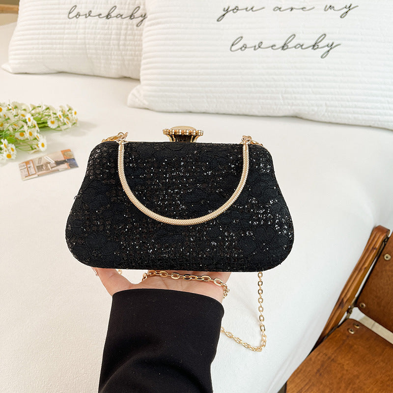 Luxury Banquet Women's Bag New Style Trendy Chain Bag