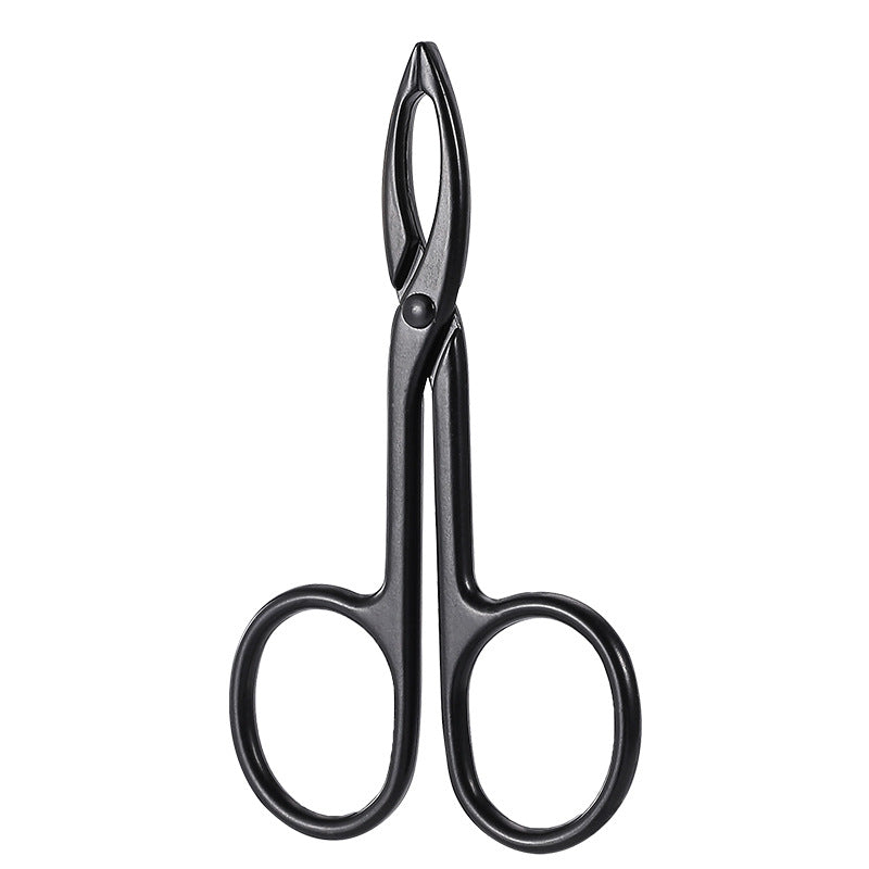 Eyebrow Tweezers With Scissor Style Handle