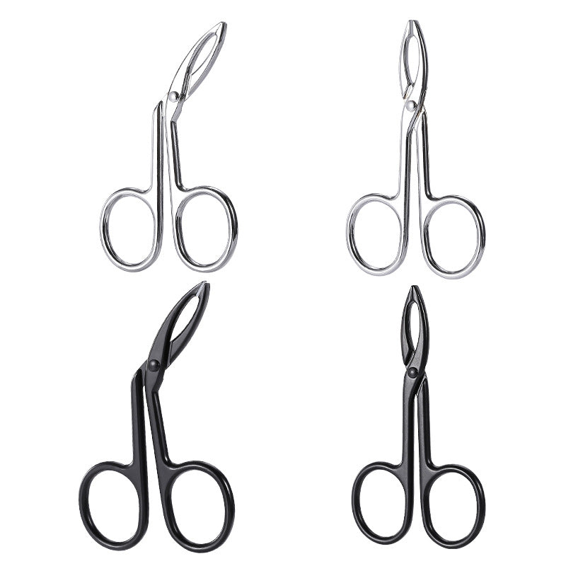 Eyebrow Tweezers With Scissor Style Handle