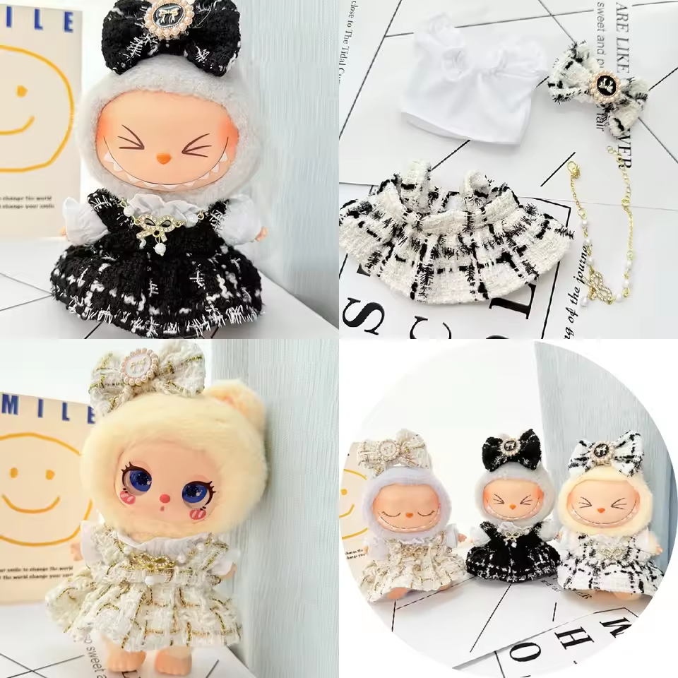 Labubu Doll Clothes Cute Stylish Set
