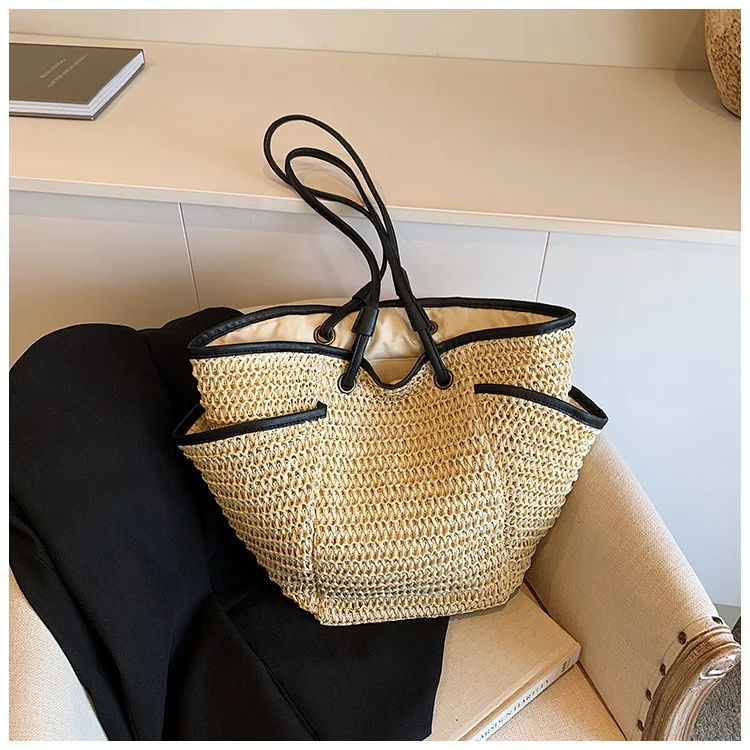 Ladies Seaside Tote Bag Holiday Leisure Beach Bag