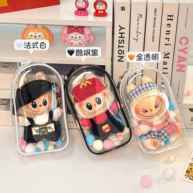 Labubu Doll Large Transparent Display Bag