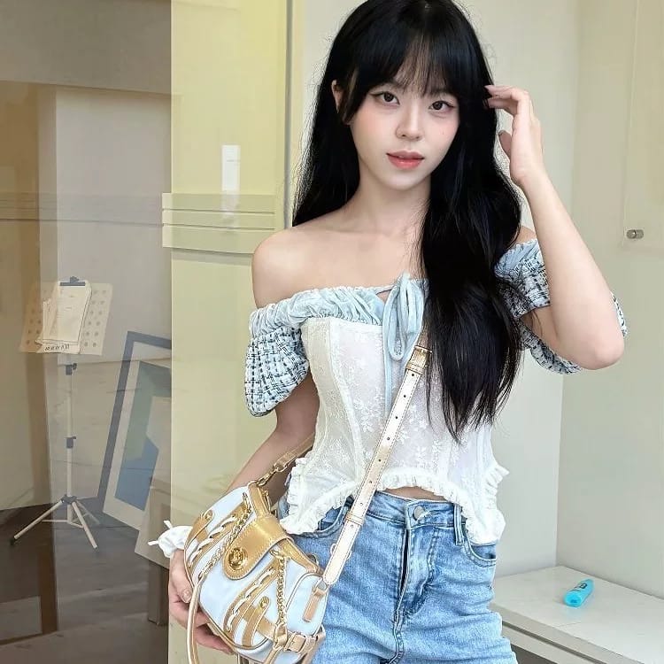 Fashion Shoulder Luxury Elegant Design Messenger Boston Bag