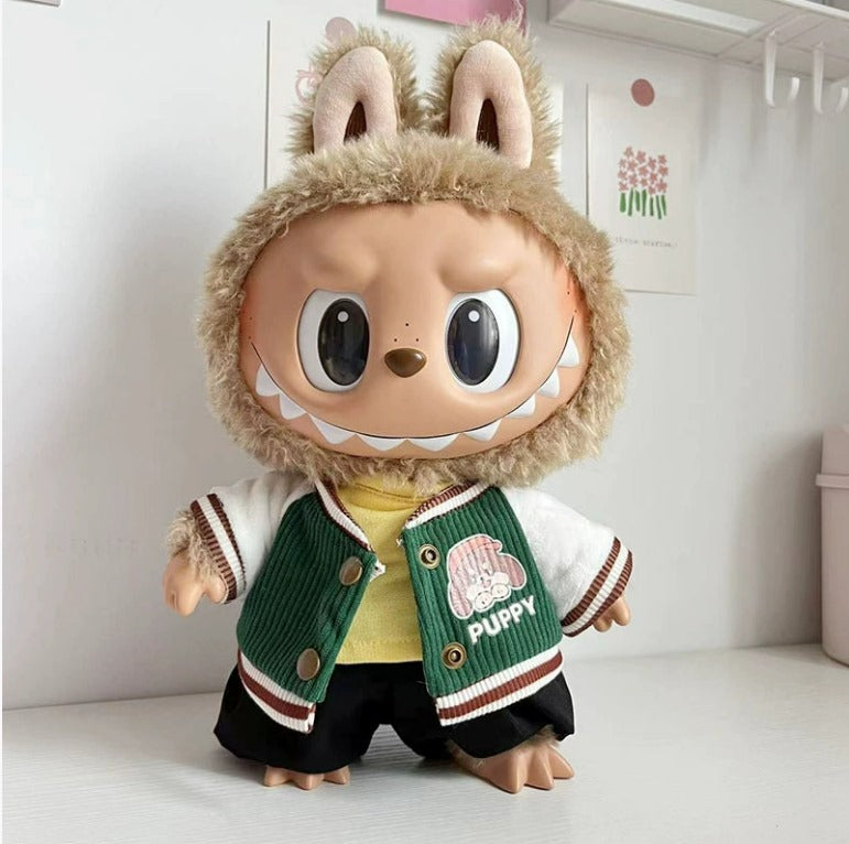 Labubu Doll Clothes 38CM Stylish Dress Up Set