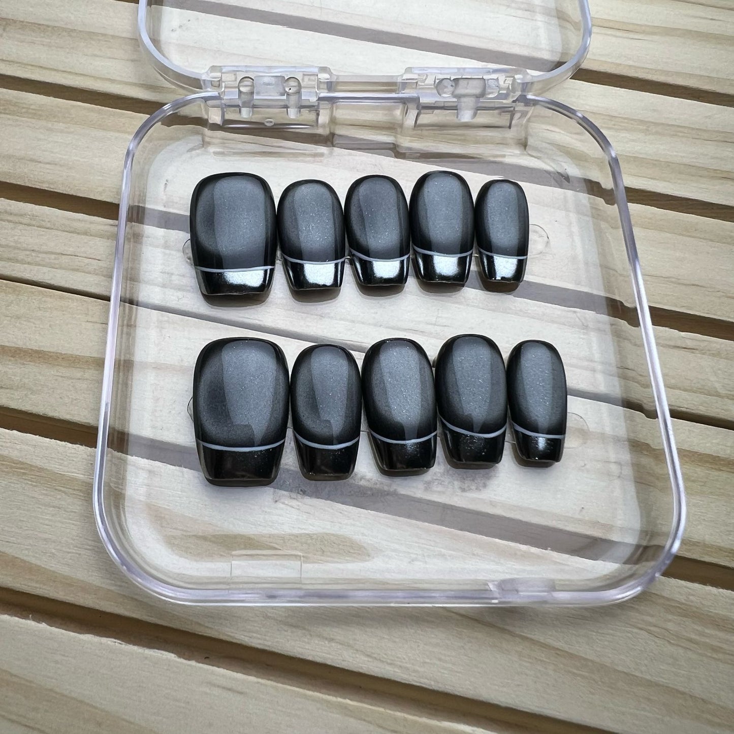 Press On Nails Short Square G0034-D
