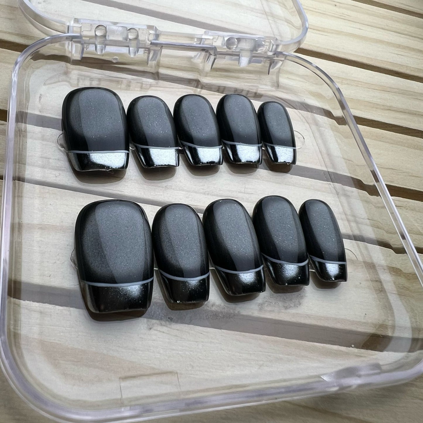 Press On Nails Short Square G0034-D