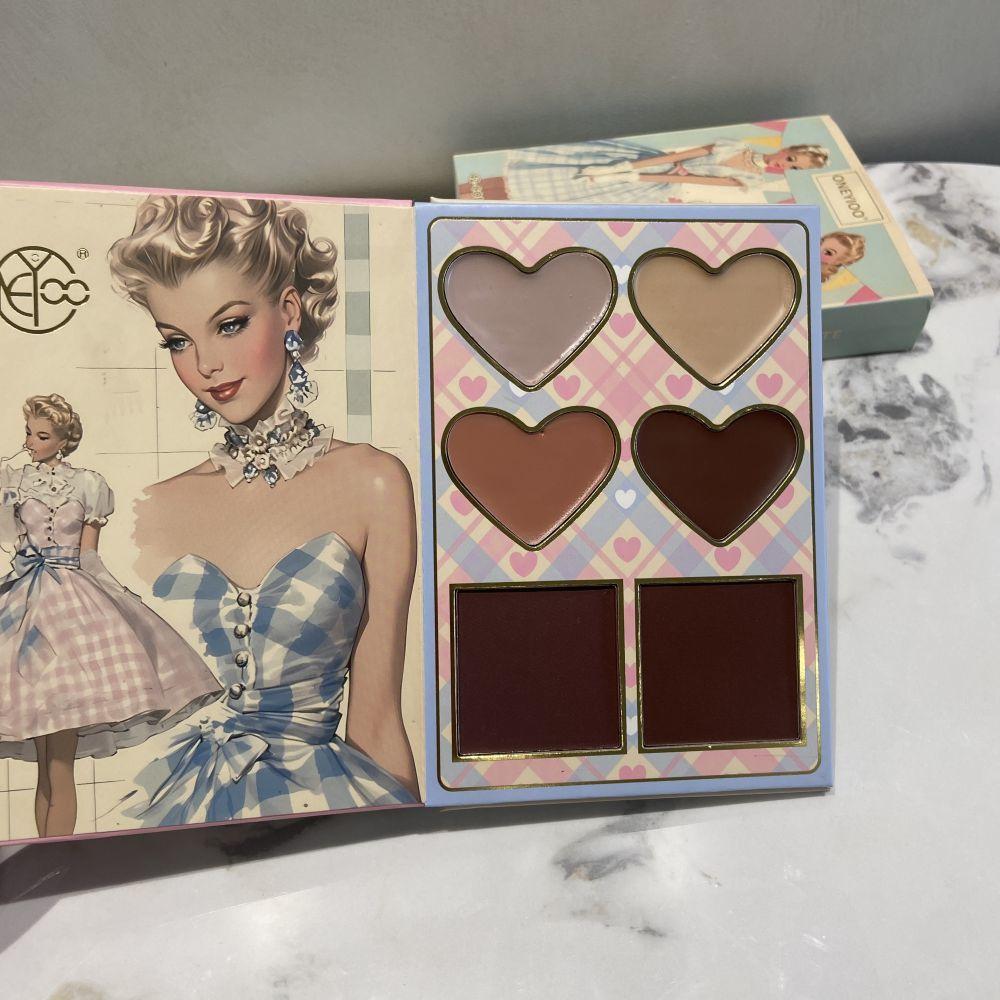 ONEYIOO 42 Color Eye & Face Palette Makeup Book AZ-177