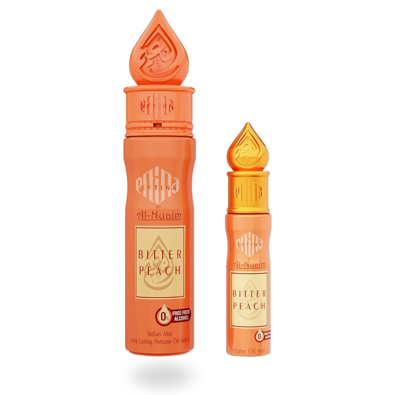 EFTINA by Al-Nuaim® Bitter Peach Attar Roll On - 6ml | Unisex Attar |