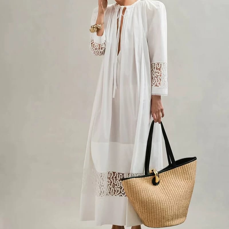 Le Bambola Raffia Girl Tote Bag