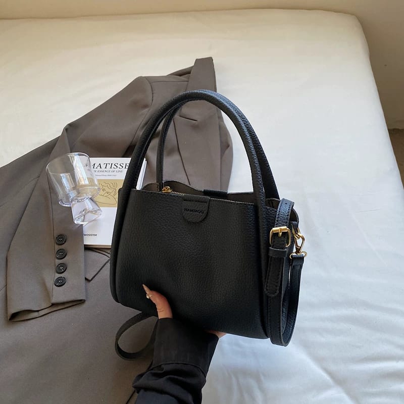 Soft Texture Bucket Girls Bag