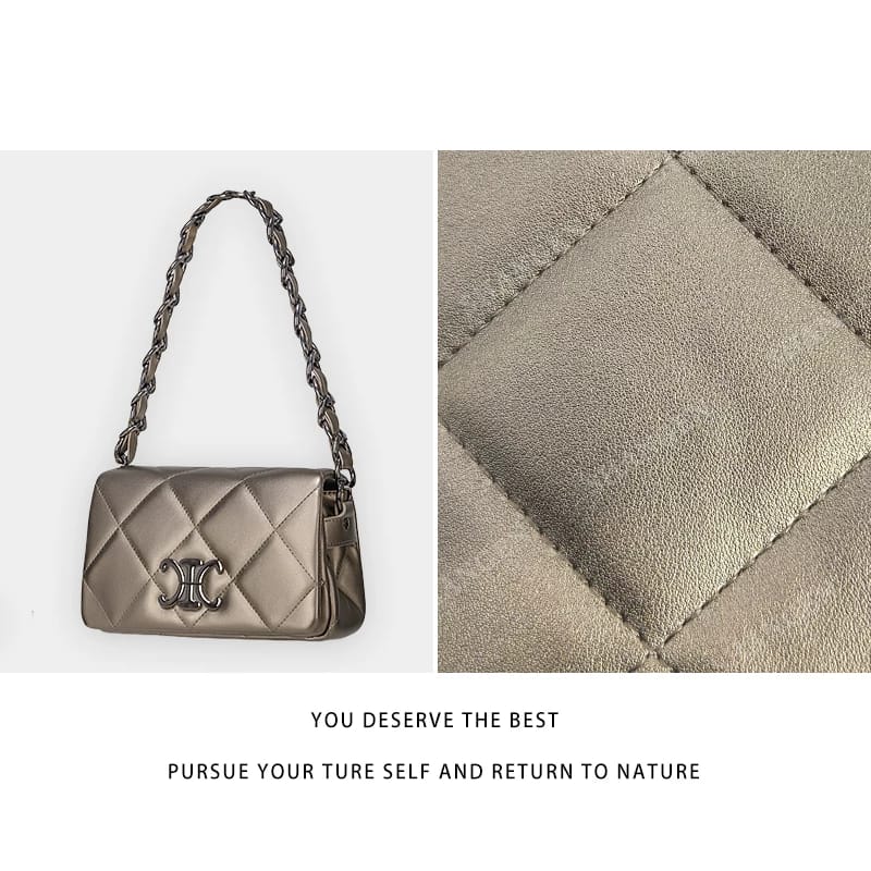 CHANEL Lambskin Woman Shoulder Crossbody Bag